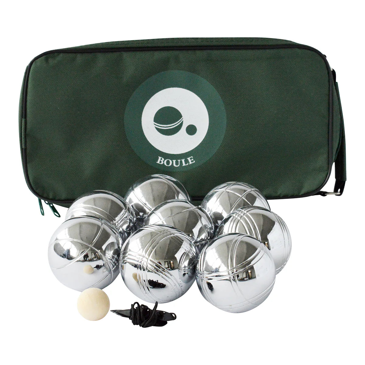 8 Ball Boules in Canvas Bag (73mm)