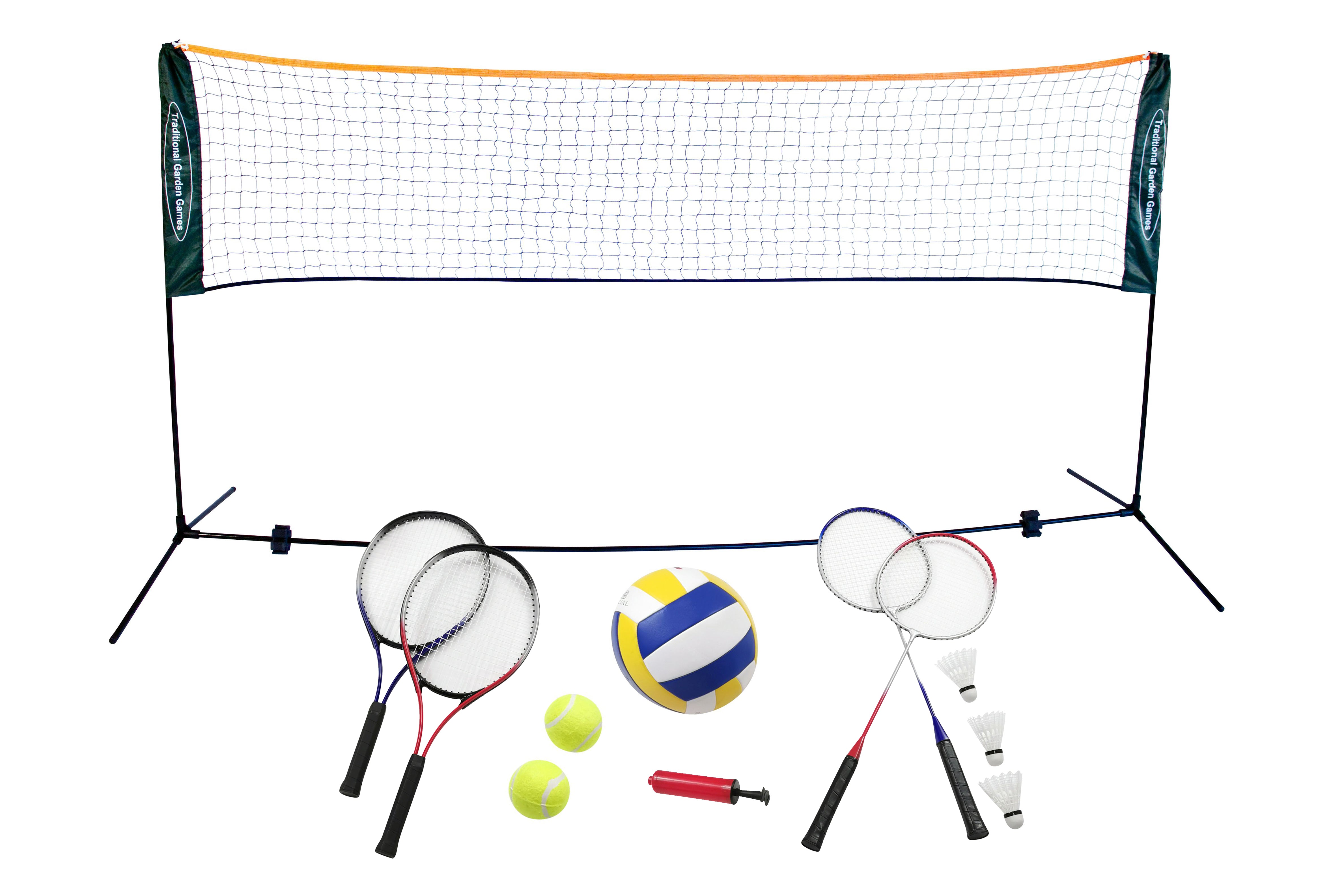 Badminton Volley Ball Tennis Net Set (3m)