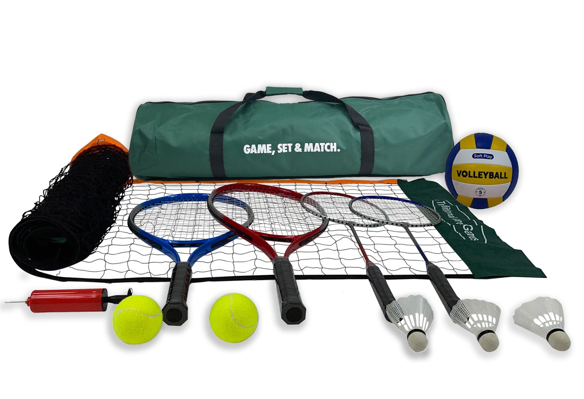 Badminton Volley Ball Tennis Net Set (3m)