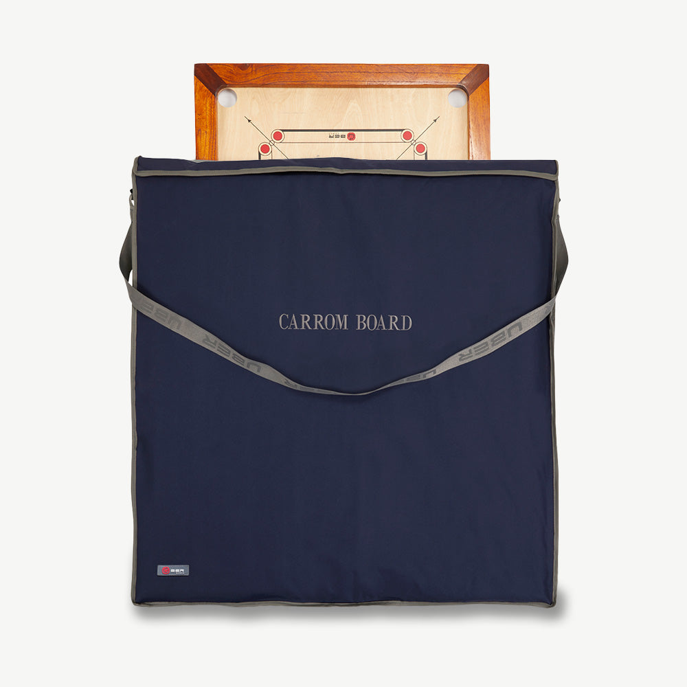 Padded Canvas Carrom Board Storage Carry Bag