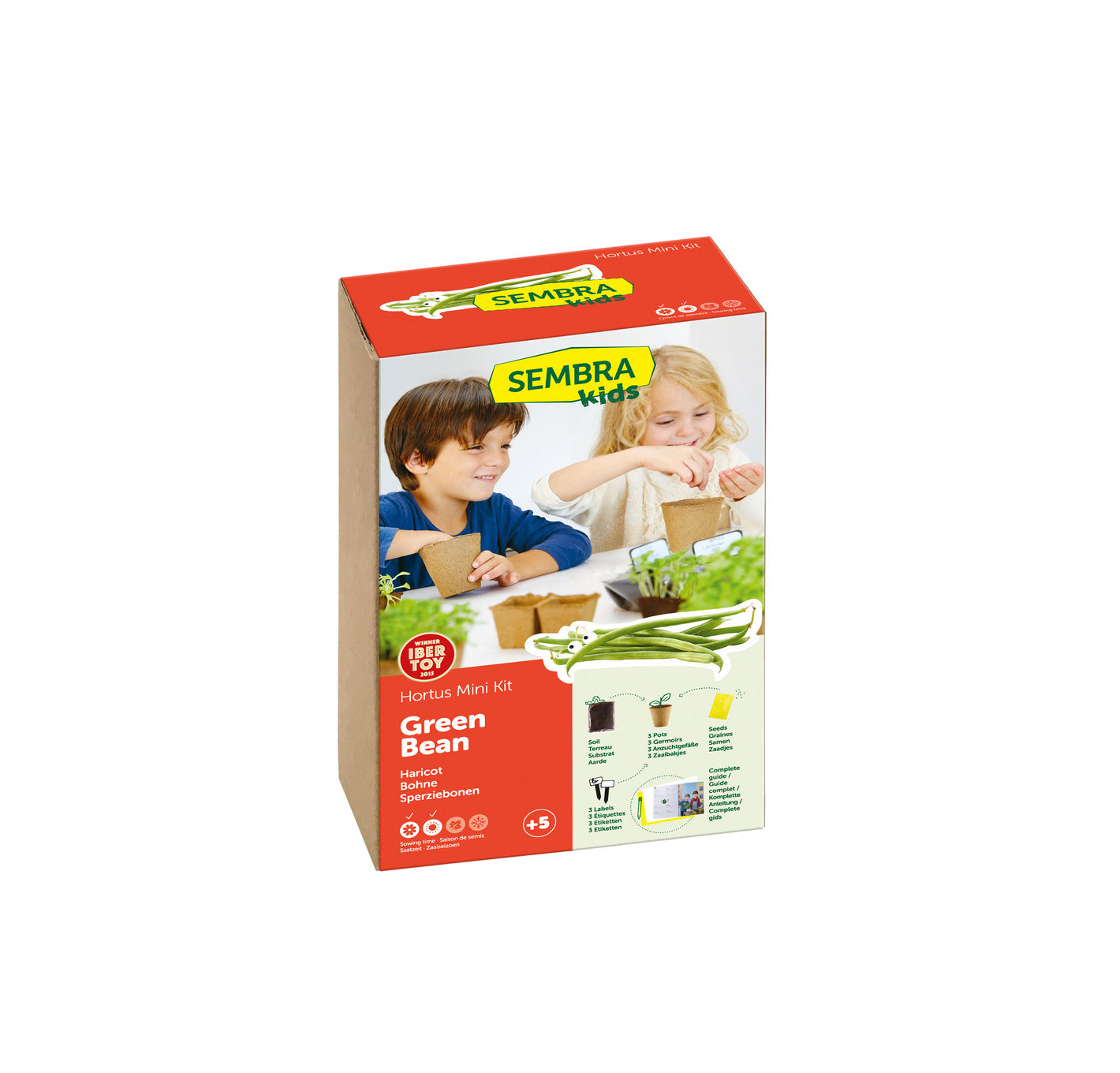 Children's Green Bean Grow Kit