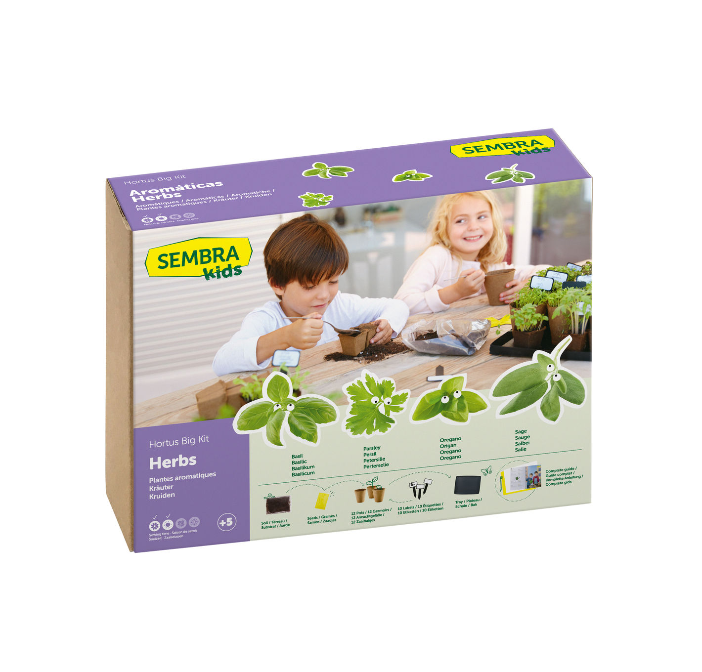Children's Herbs Grow Kit