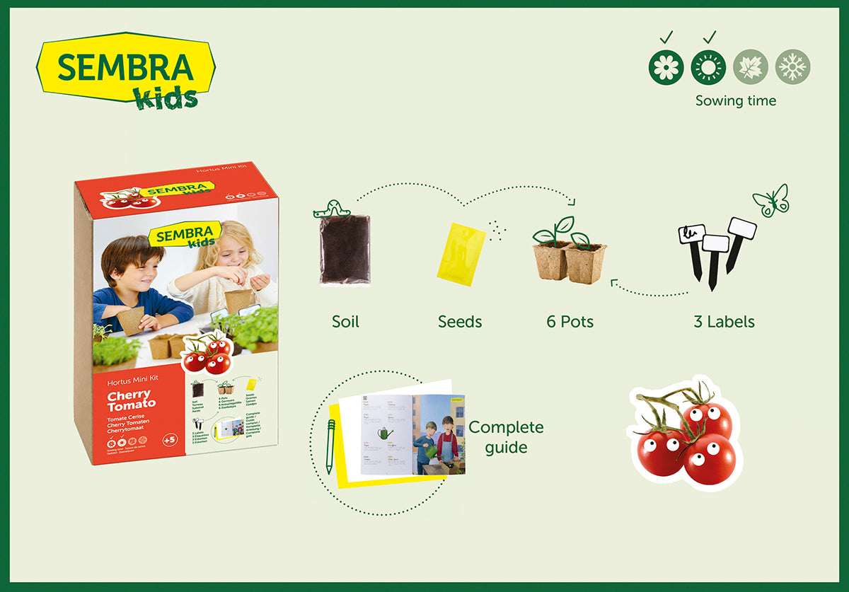 Children's Cherry Tomatoe Grow Kit