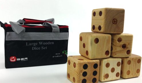 Large Wooden Dice
