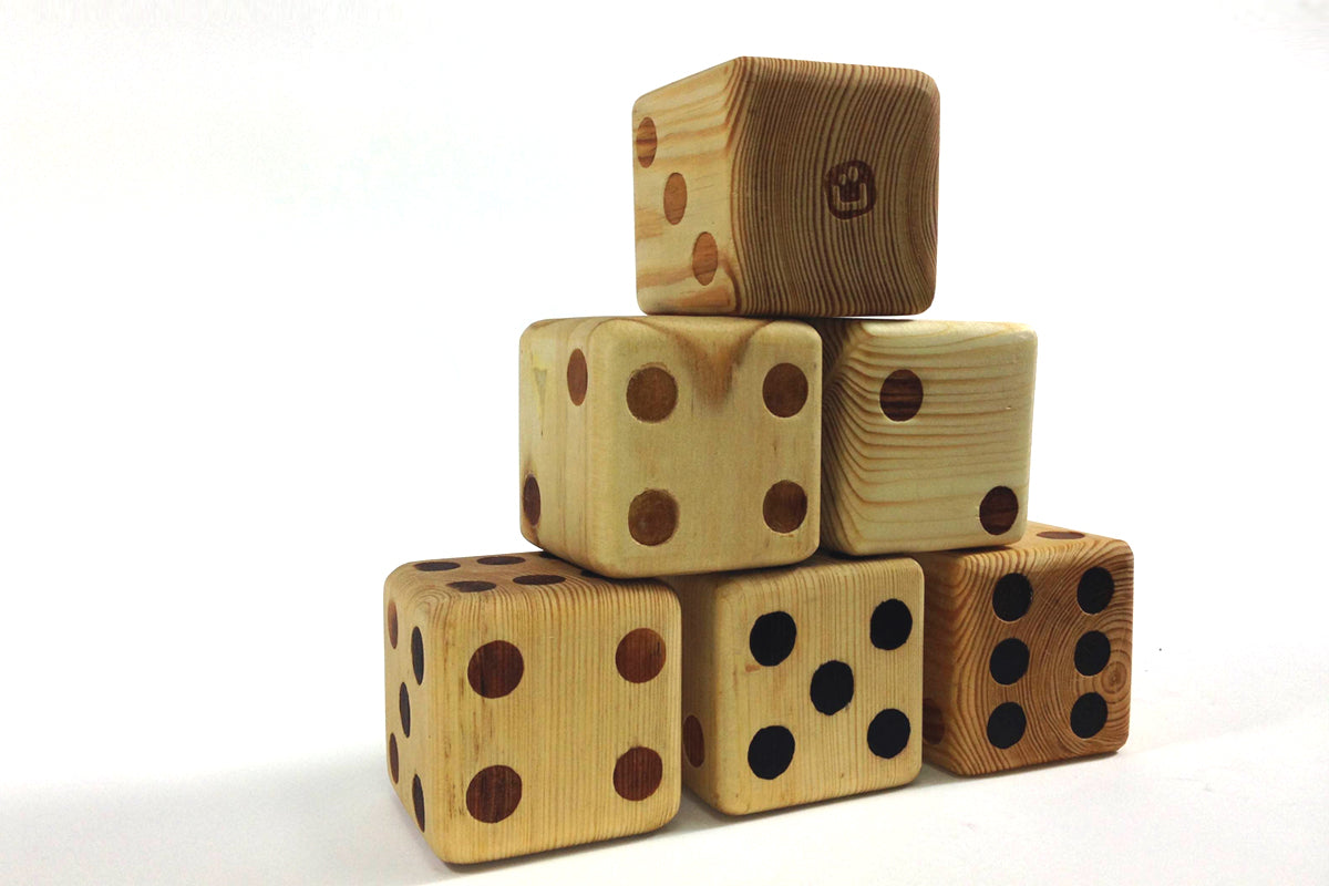 Large Wooden Dice